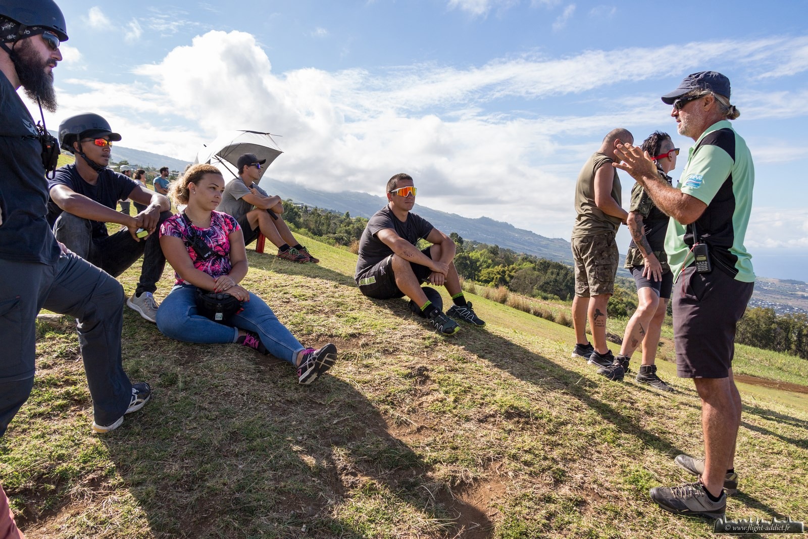 stage parapente Réunion
